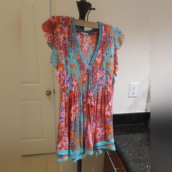 Poupette St. Barth Multicolor Floral Dress - Picture 2 of 6